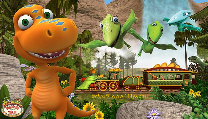 《恐龙列车Dinosaur Train》英文版第二季20集+1部电影 百度网盘下载-学乐集
