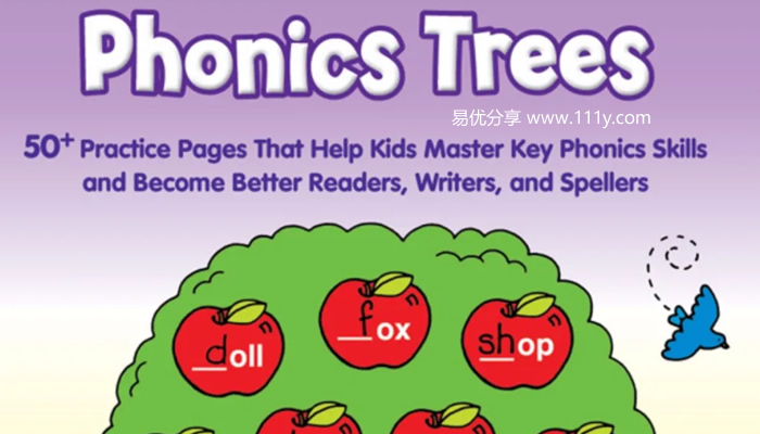 《Phonics Trees》学乐自然拼读高频词组合练习册PDF 百度网盘下载-学乐集
