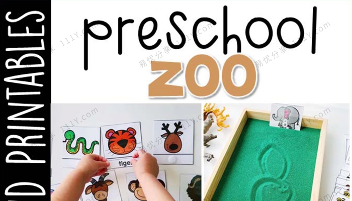 《Preschool Zoo》幼儿园主题互动书技能启蒙PDF 百度网盘下载-学乐集