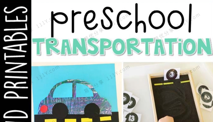 《Preschool Transportation》交通运输主题互动书技能启蒙PDF 百度网盘下载-学乐集