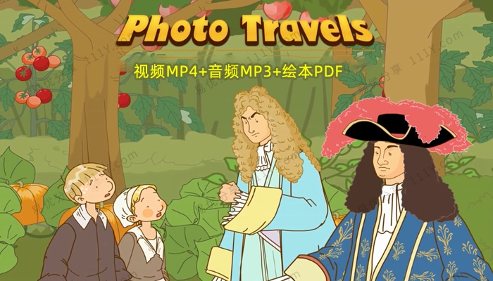《Photo Travels奇幻照片之旅》动画MP4+音频MP3+绘本PDF 百度网盘下载-学乐集