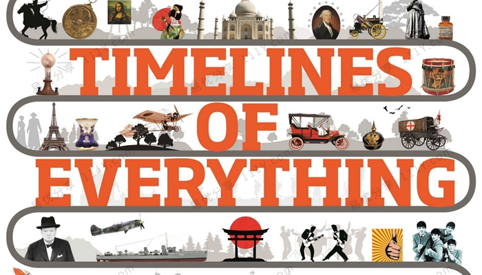 《Timelines of Everything》322页万物时间线DK英文绘本PDF 百度网盘下载-学乐集