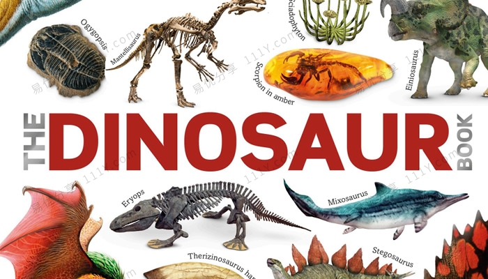 《The Dinosaur Book》恐龙史前儿童百科DK英文绘本PDF 百度网盘下载-学乐集
