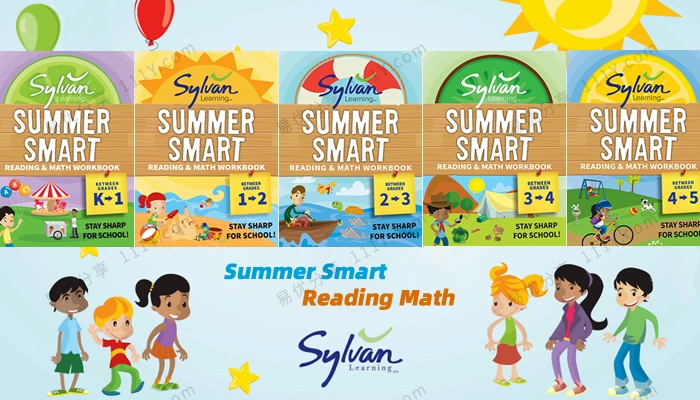 《Summer Smart Reading Math》阅读理解k-5数学综合衔接练习册 百度网盘下载-学乐集