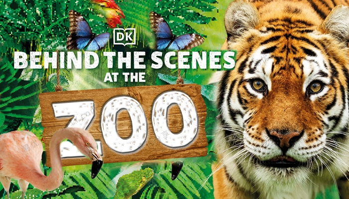 《Behind the Scenes at the Zoo》160页动物园幕后花絮DK科普绘本 百度网盘下载-学乐集