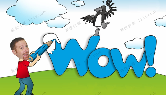 《Wow English Blue》第二季全33集4-6岁英语启蒙动画教学视频 百度网盘下载-学乐集