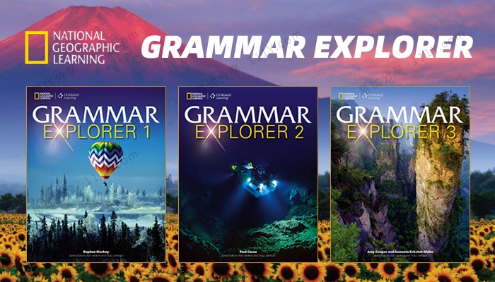 《Grammar Explorer》青少年1,2,3级语法英文教材PDF附音频MP3 百度网盘下载-学乐集