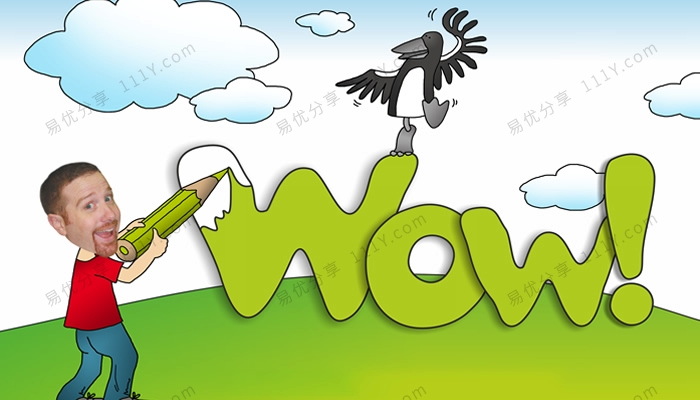 《Wow English Green》第四季全32集6-7岁英语启蒙动画教学视频 百度网盘下载-学乐集