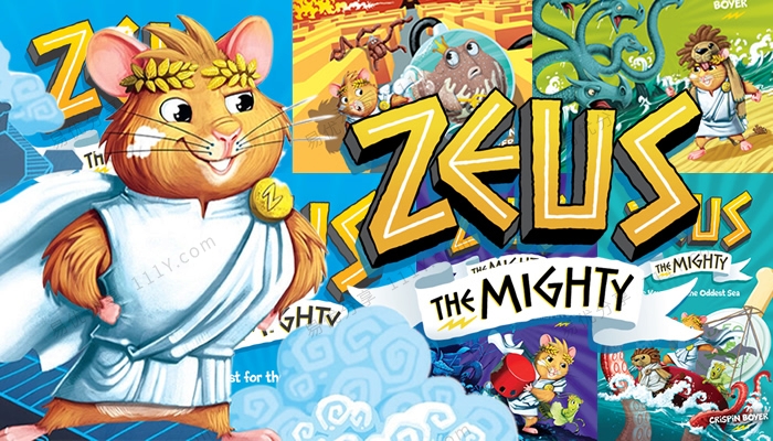 《Zeus the Mighty Series》五册希腊神话主题儿童英文阅读 百度网盘下载-学乐集