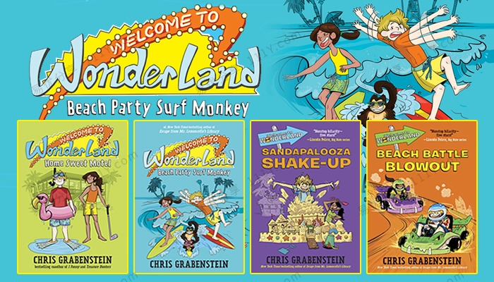 《Welcome to Wonderland Series》四册欢迎来到奇幻乐园系列PDF附MP3音频 百度网盘下载-学乐集