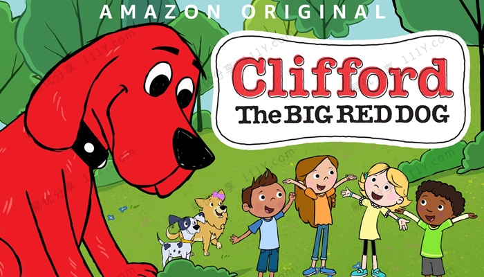 《Clifford the Big Red Dog》1-3季全39集大红狗克里弗新版英文动画 百度网盘下载-学乐集