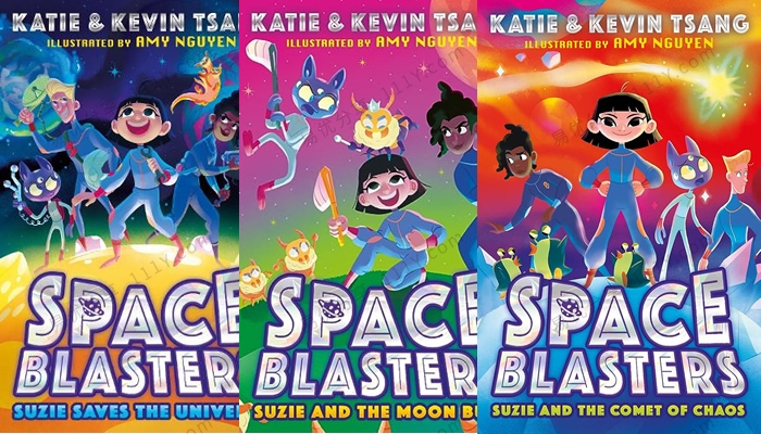 《Space Blasters Series》太空探索冒险系列儿童英文MP3音频 百度网盘下载-学乐集