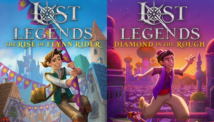《Disney’s Lost Legends Series》两册迪士尼失落传奇系列英文读物PDF 百度网盘下载-学乐集