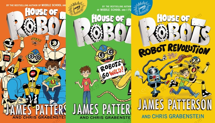 《House of Robots Series》三册机器人之家儿童英文读物PDF+MP3 百度网盘下载-学乐集