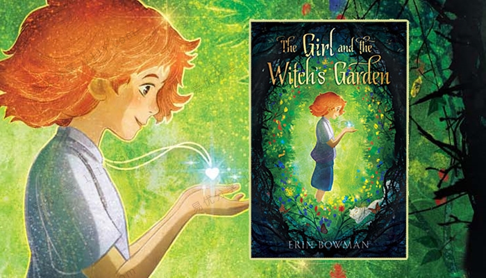 《The Girl and the Witch’s Garden》女孩魔法花园儿童英文故事小说PDF+MP3 百度网盘下载-学乐集